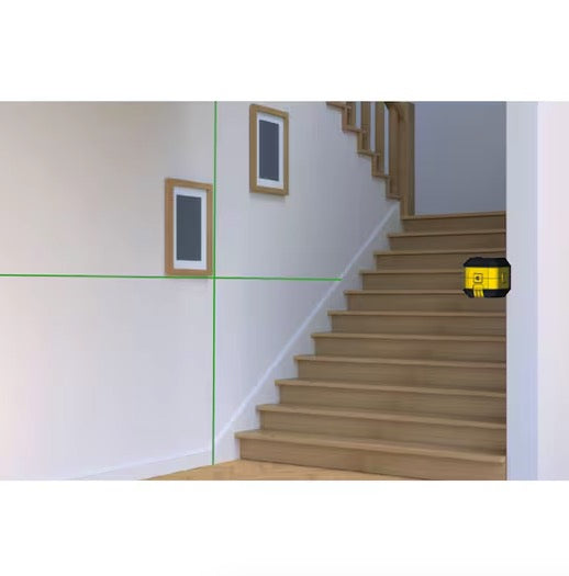 STANLEY Cubix - Livella laser autolivellante a raggio verde -