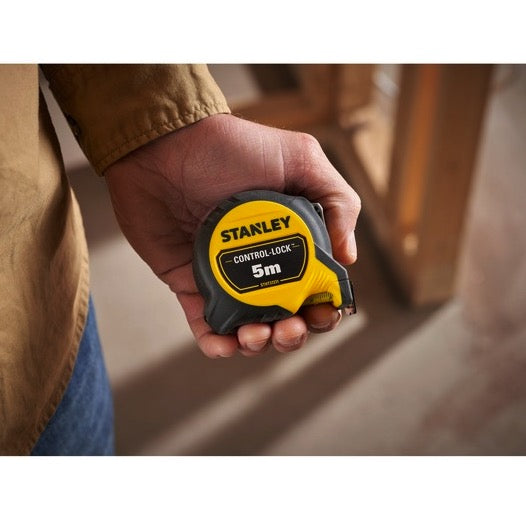 Stanley STHT37231-0 - Flessometro STANLEY CONTROL-LOCK 5 metri (larghezza nastro 25mm)