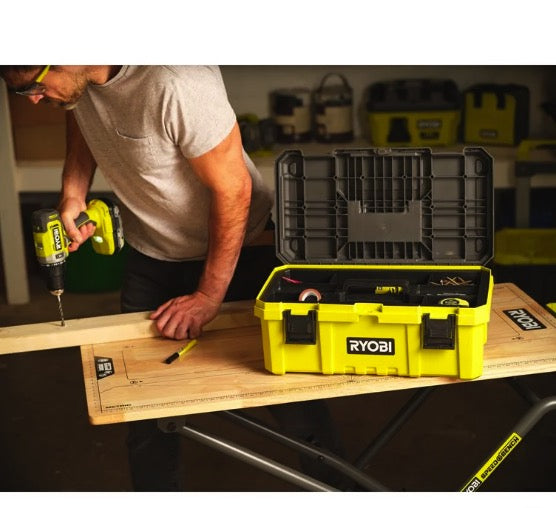 Ryobi RWBSB-01 - Banco da lavoro pieghevole in legno su ruote