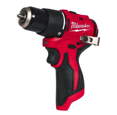 Milwaukee M12 BLPDRC-202C - Trapano avvitatore a batteria con percussione - 2 x 2Ah 