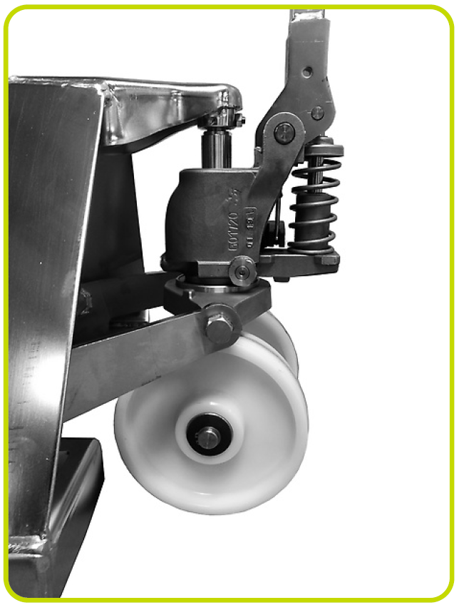 Pramac GS EVO GALV 25S4 1150x525 mm Transpallet professionale galvanizzato 2500 Kg