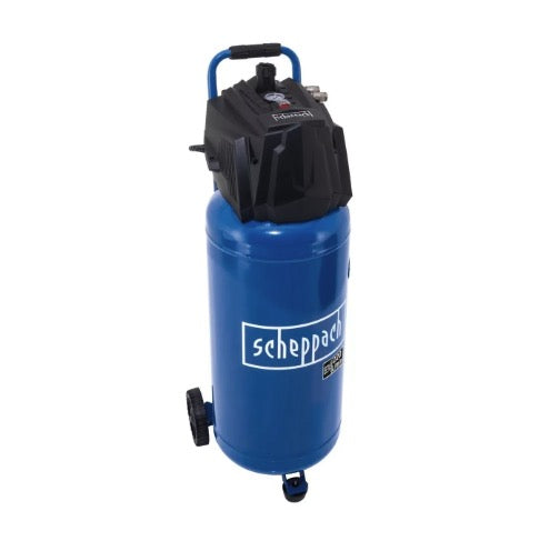 Scheppach HC51V - Compressore aria verticale 50 litri 10 bar 220v , senza olio + Accessori 