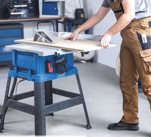 Scheppach HS105 - Banco sega circolare da legno - Disco da 255 mm 