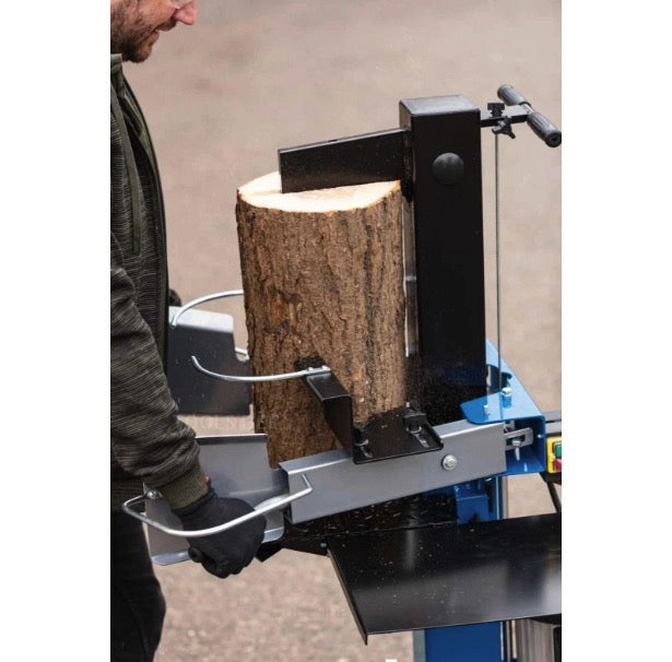 Scheppach Hl810 - Spaccalegna elettrico verticale trifase 8 Ton - 400V  