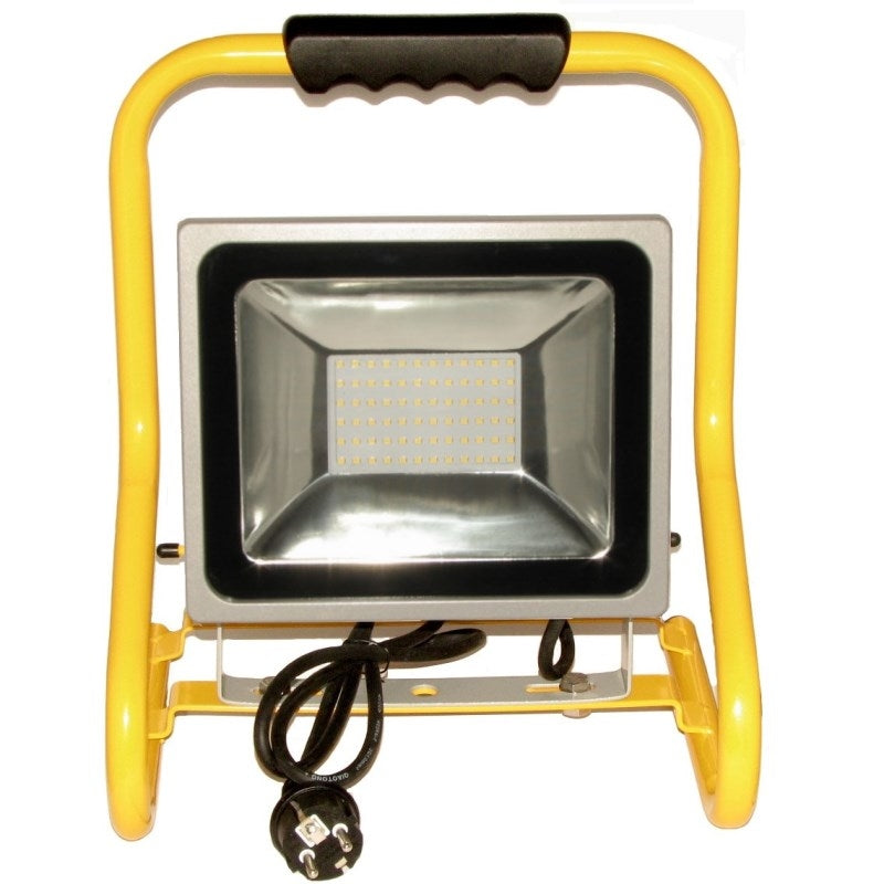 Faretto led portatile con piedistallo Sikurotech S203B 07659 30W 220V