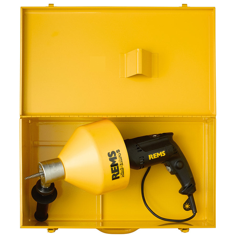 Rems Mini-Cobra S Set - Sonda sturatubi elettrica per tubi da 20 - 50 mm