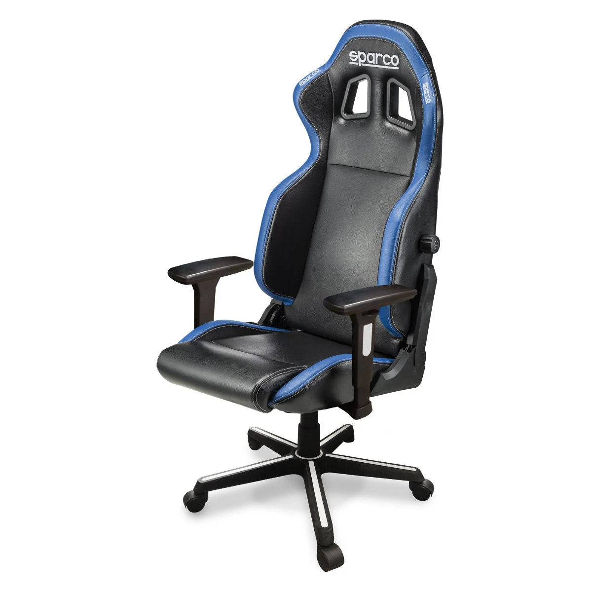 Sparco ICON Nero/Azzurro - Sedia poltrona da ufficio Sparco - 00998NRAZ