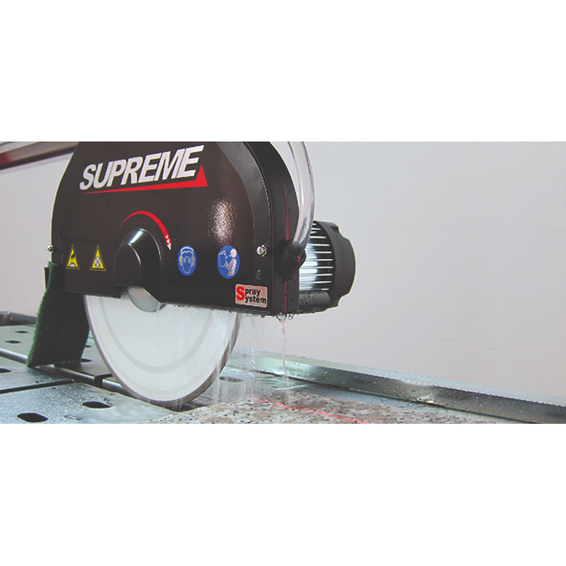 Battipav Supreme 150S - Tagliapiastrelle segatrice elettrica ad acqua con banco - taglio 150 cm 