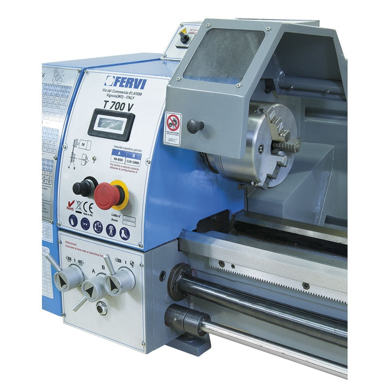 Fervi T700V - Tornio parallelo elettronico