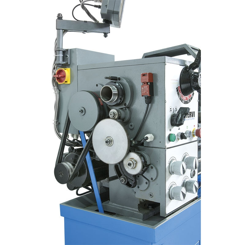 Fervi T998/400V3A - Tornio parallelo passaggio con visualizzatore