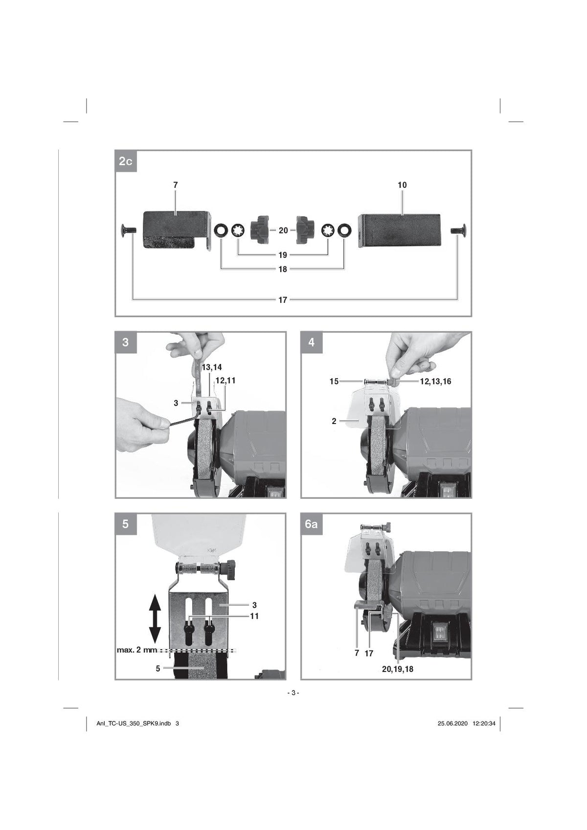 Levigatrice a nastro combinata da banco TC-US 350 - 4466154