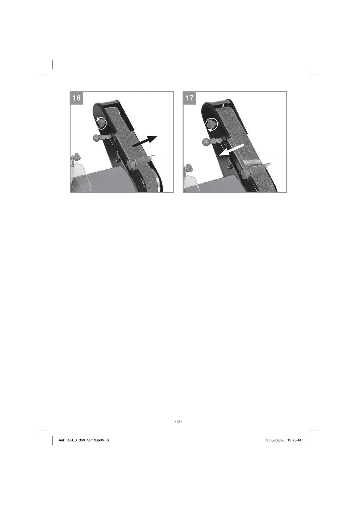 Levigatrice a nastro combinata da banco TC-US 350 - 4466154