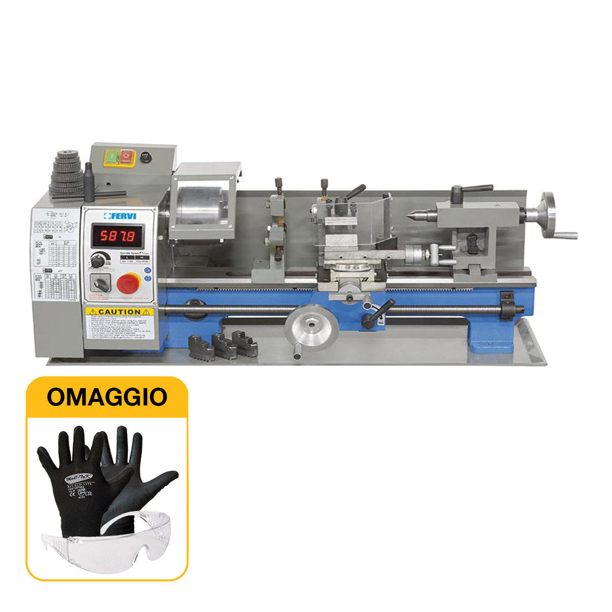 Fervi 0716 - Tornio parallelo con omaggi
