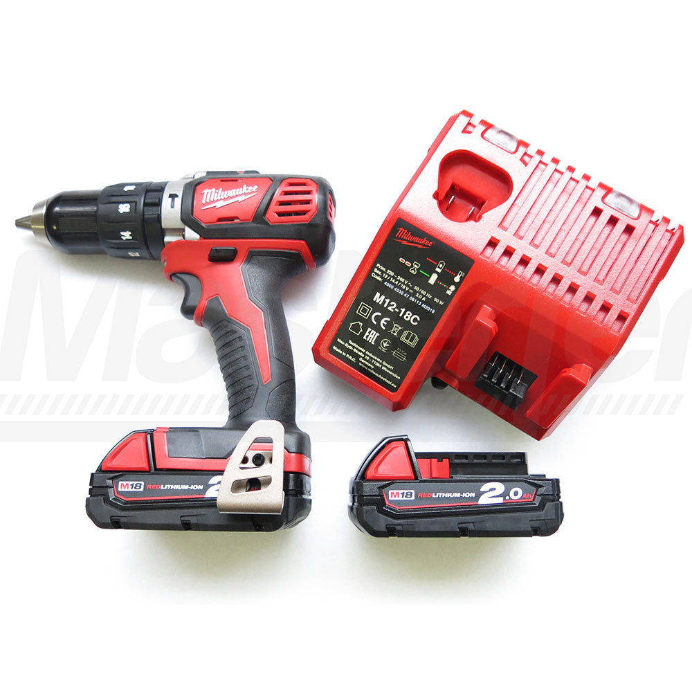 trapano avvitatore milwaukee m18 bpd-202c