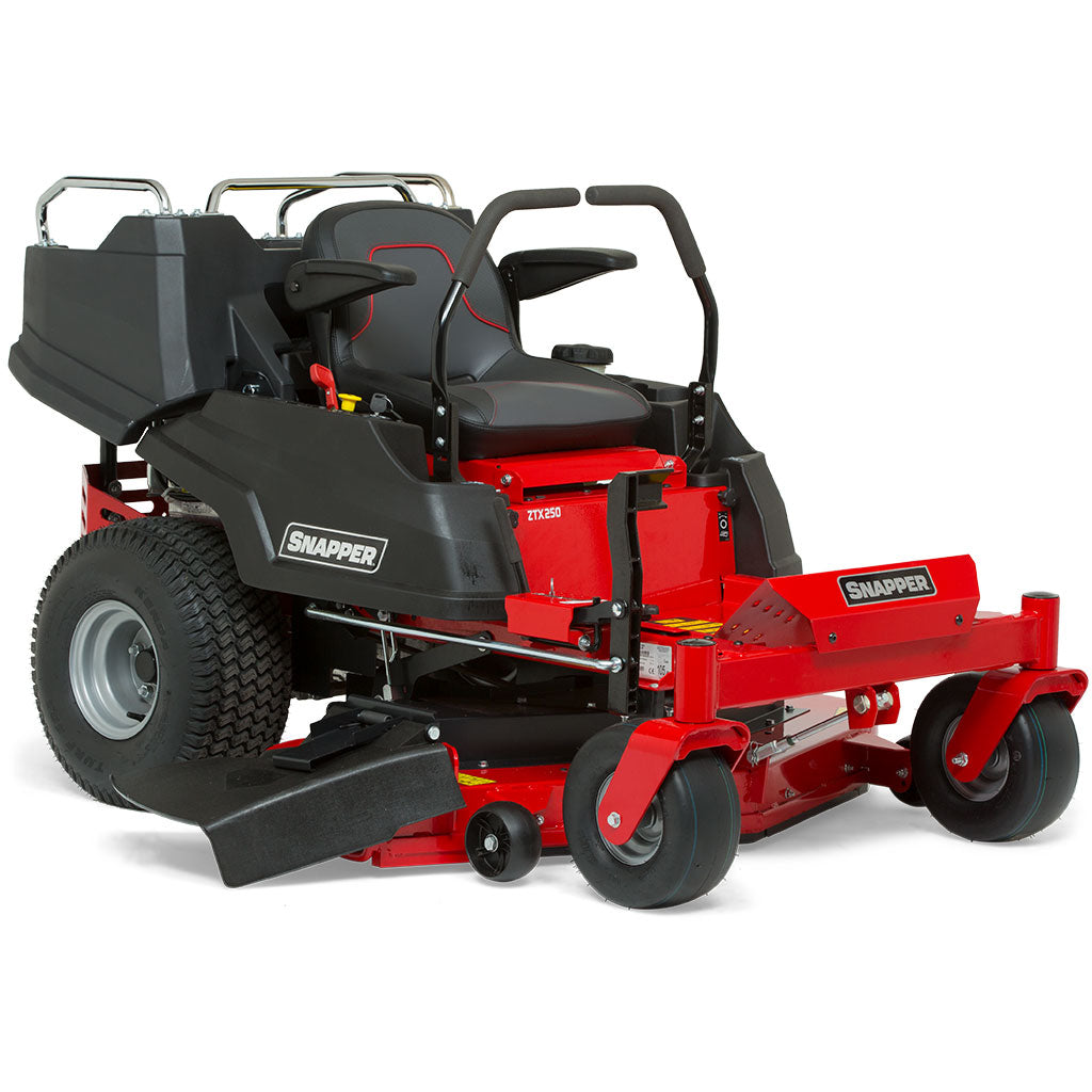Snapper ZTX250 - Trattorino rasaerba professionale a raggio zero, taglio 122cm con piatto FAB 