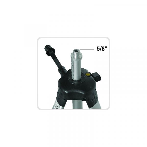 Metrica 60590 - Treppiede per livella laser con supporto a manopola