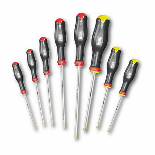 Usag 324 SH8 - Serie di 8 giraviti per viti con intaglio e impronta a croce PHILLIPS®