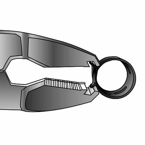 Usag 871 D - Pinza per anelli stringitubo a presa frontale/laterale