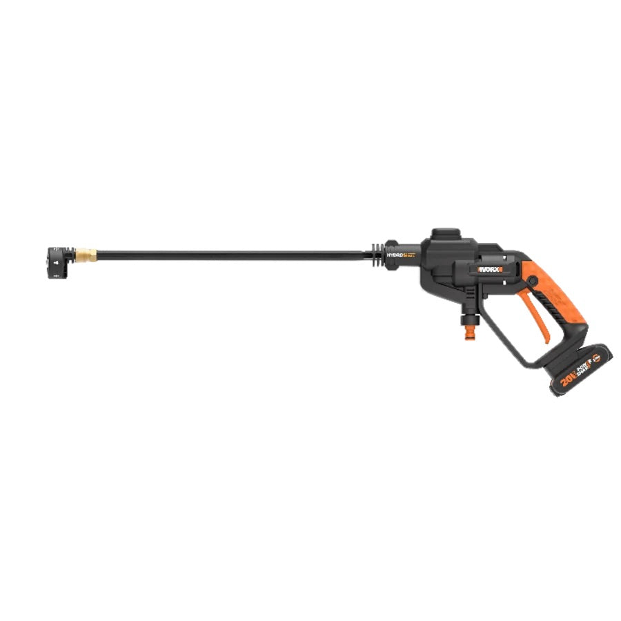 Worx WG620E - Lancia a pressione a batteria 20V completa di batteria e caricabatterie