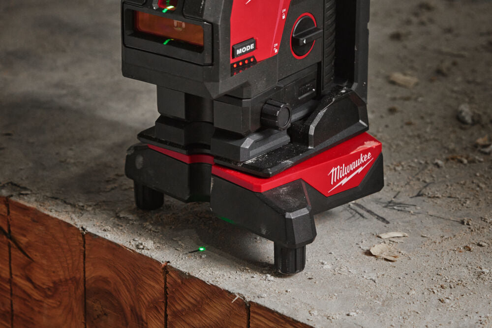 Milwaukee WLB-C - Piattaforma di allineamento con telecomando per livelle laser 