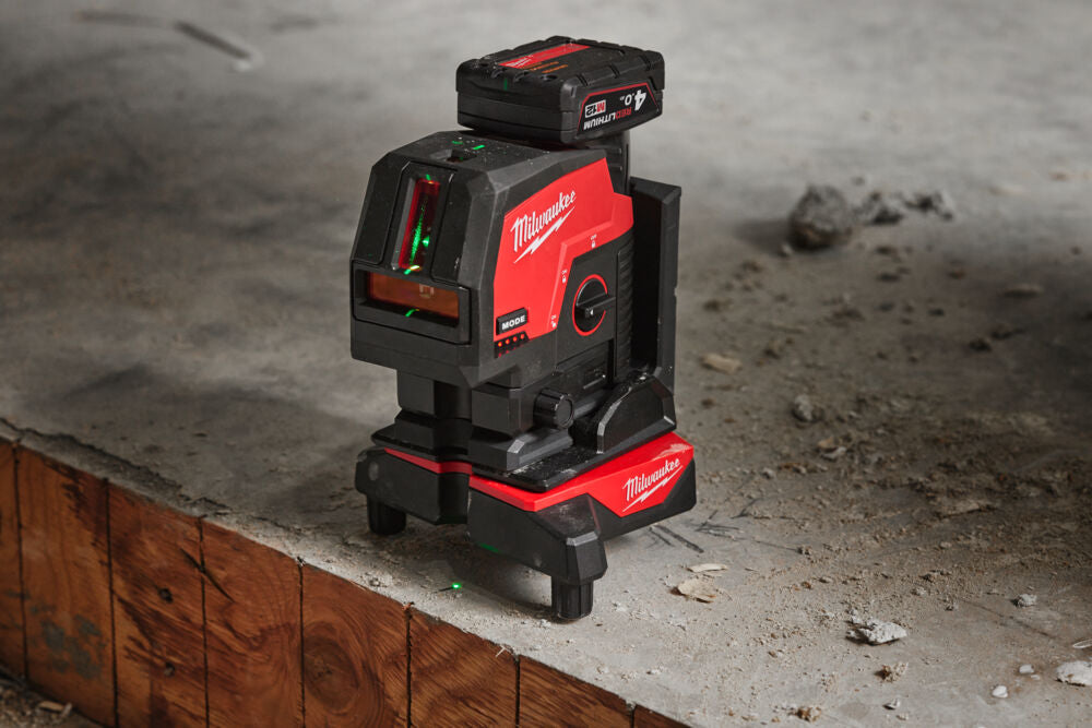Milwaukee WLB-C - Piattaforma di allineamento con telecomando per livelle laser 